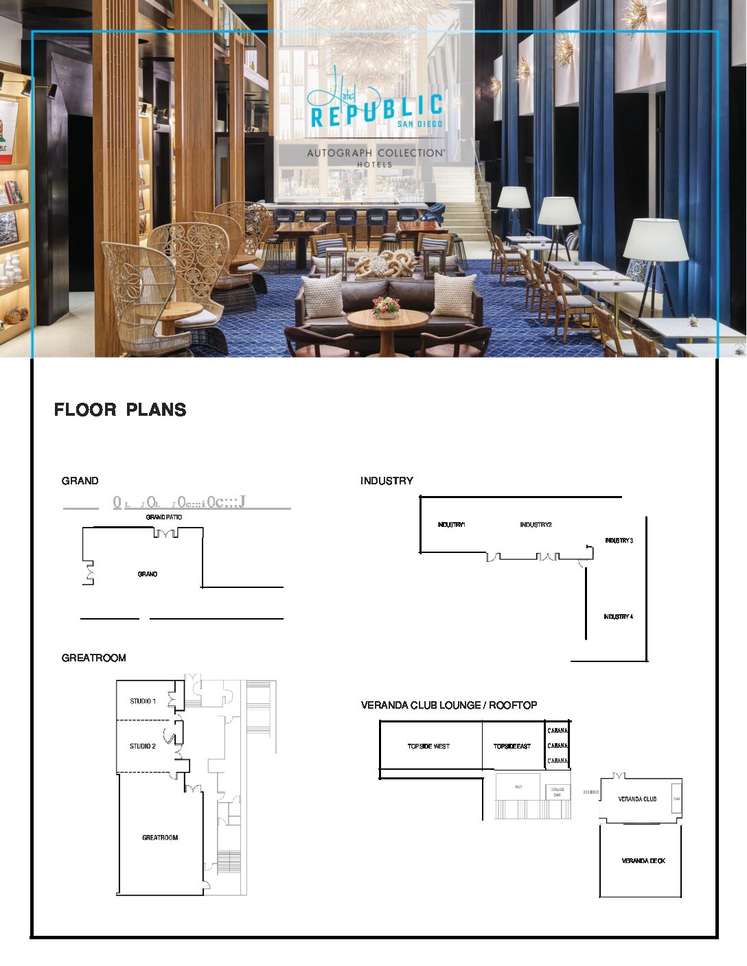 Hotel Republic Floor Plan Capacity